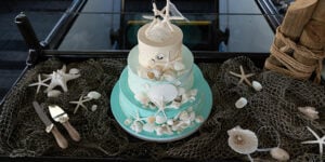 marcia ve mike düğün pastası