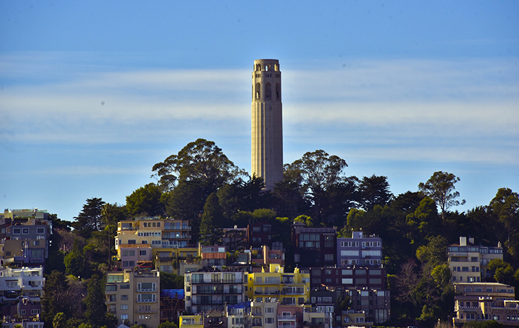 Menara Coit di SF