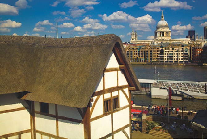 Shakespeare&#039;s Globe Theatre, Londres, Reino Unido