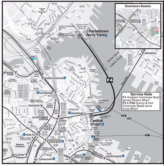 Boston Ferry Service & Commuter Boats City Experiences