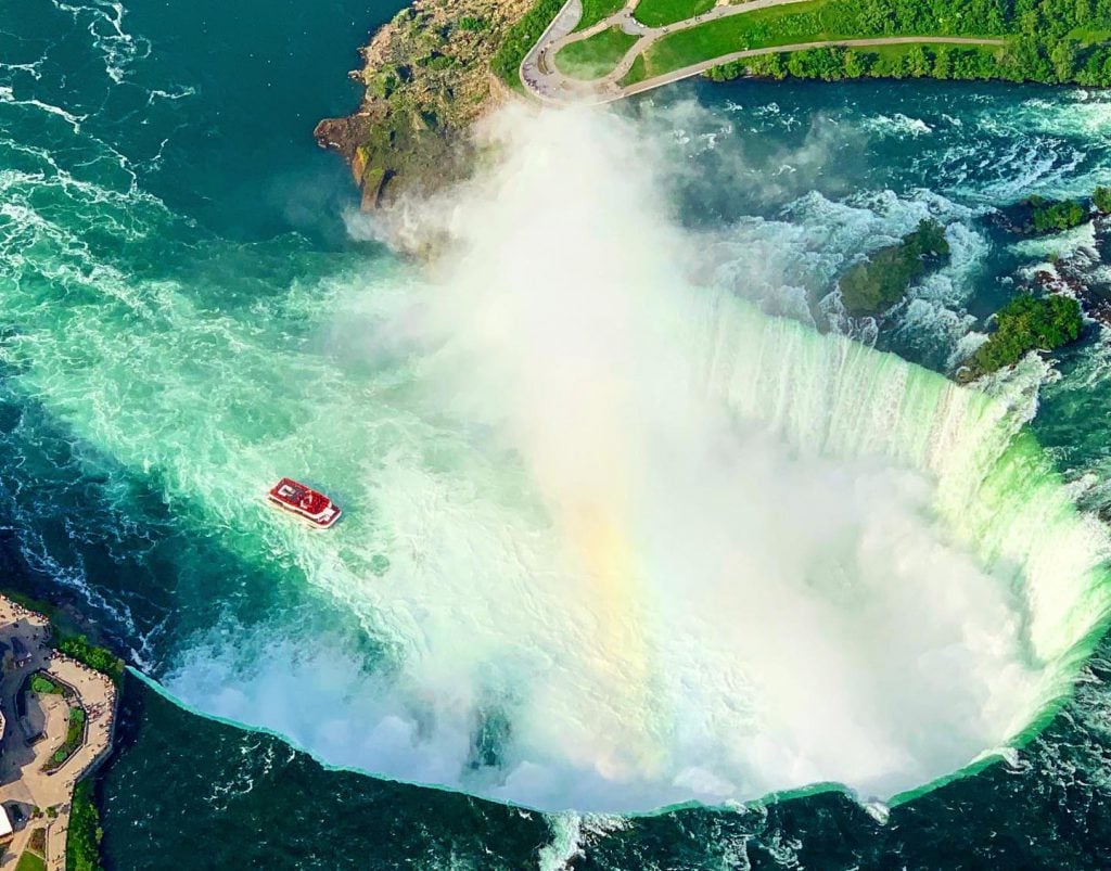 où se trouvent les chutes du Niagara