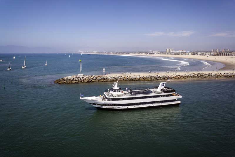 Long Beach boat sailing out