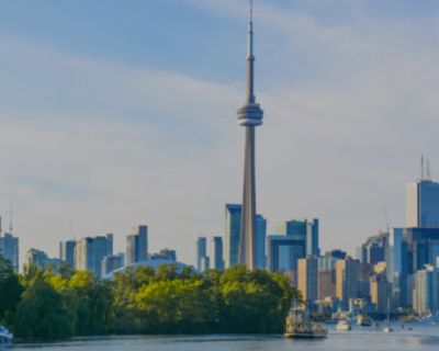 Toronto skyline view