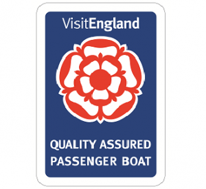 Visitar Inglaterra Logotipo de Barco de Passageiros de Qualidade Assegurada