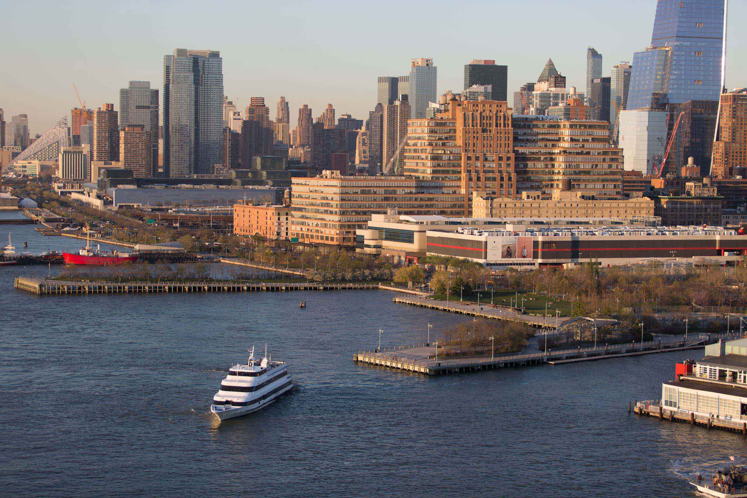 Aerial photoshoot in New York of Spirit of New Jersey in 2016