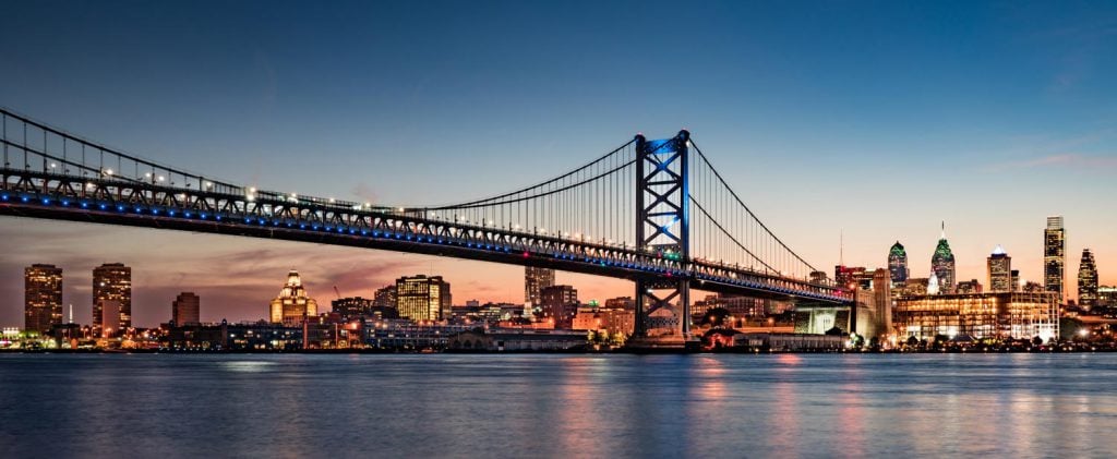 Philadelphia from the water