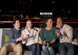 Baltimore Dinner group on boat