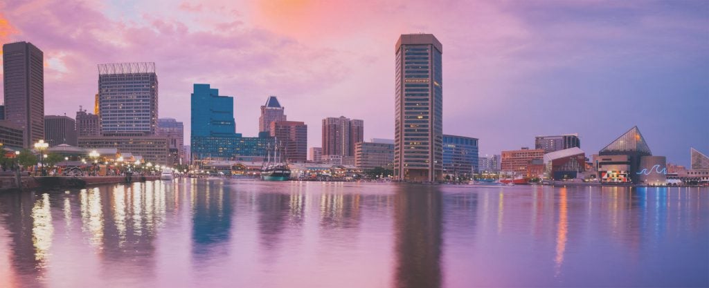 Skyline von Baltimore
