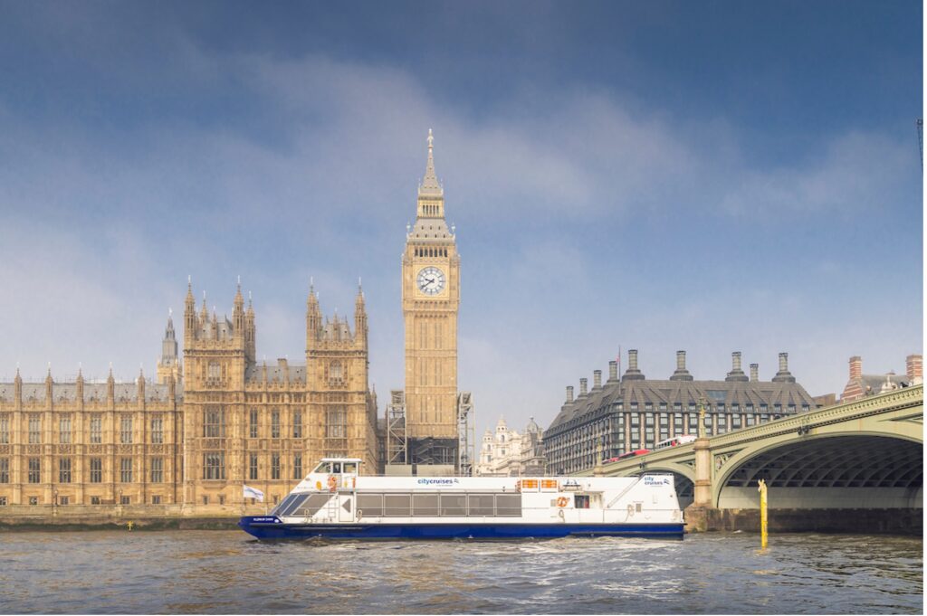 cosas que hacer en barco en westminster londres