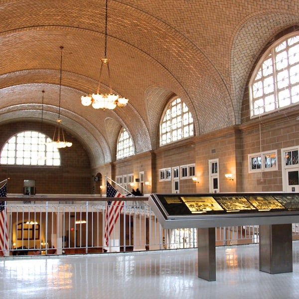 Ellis Island National Museum of Immigration image Great Hall