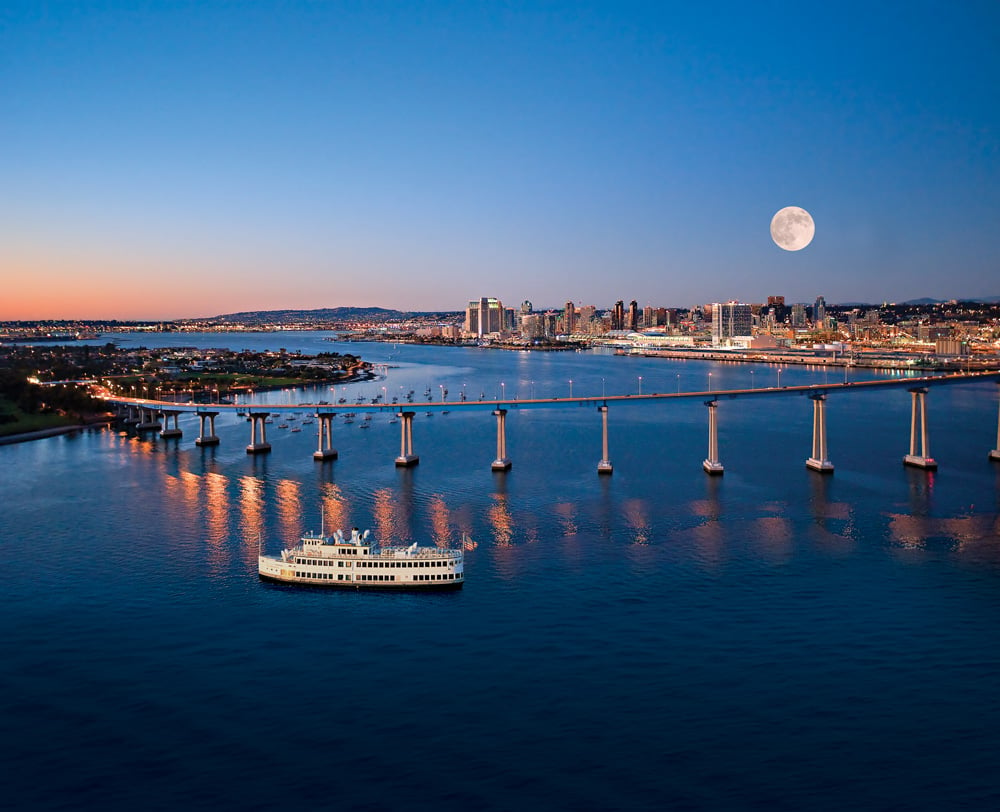 Coronado Ferry Cruise FULL TOUR  Coronado Island, California