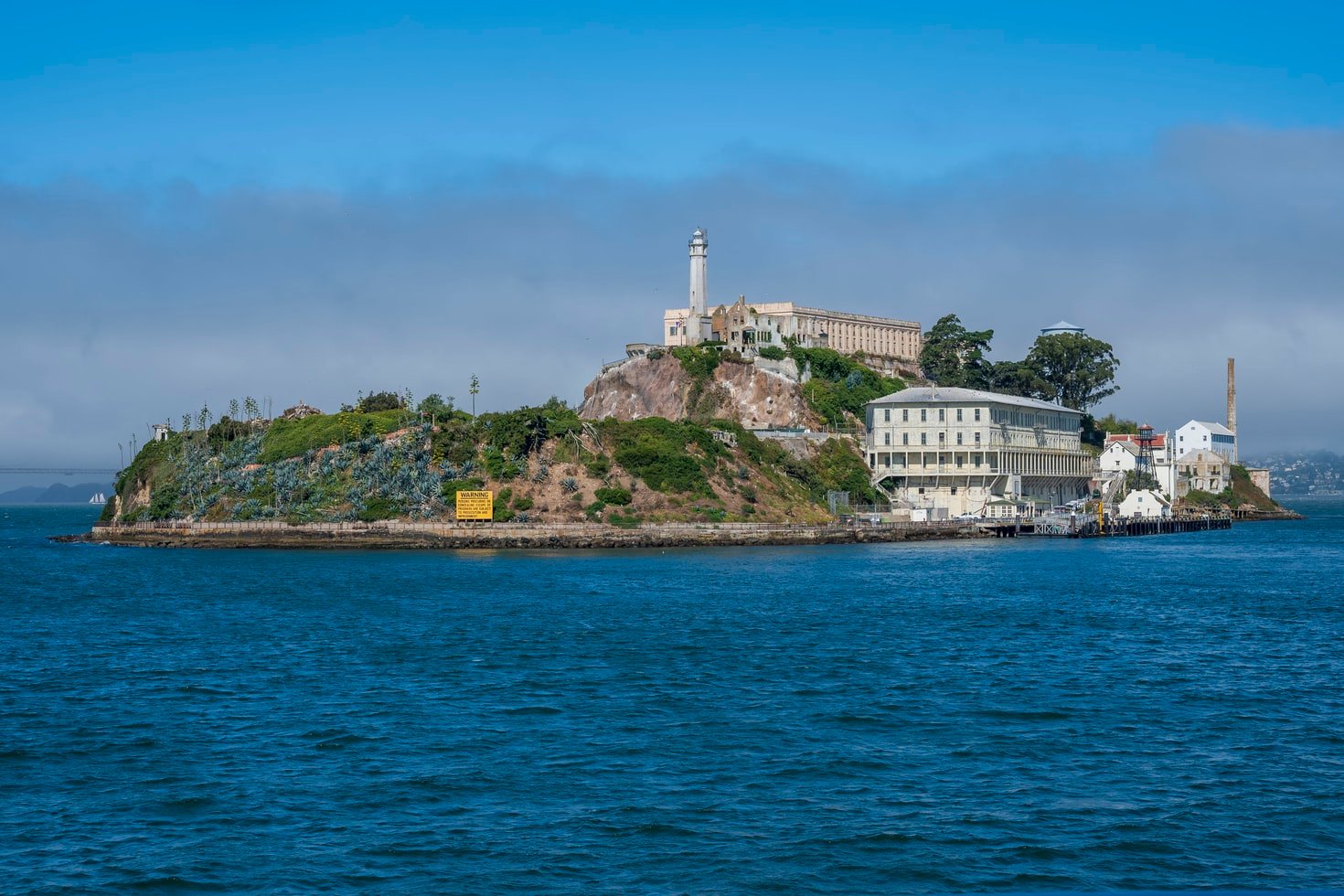 Blick auf die Insel Alcatraz