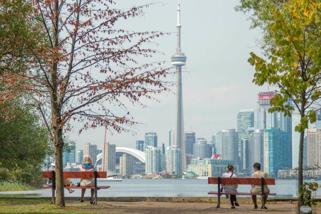 Skyline von Toronto CN Tower