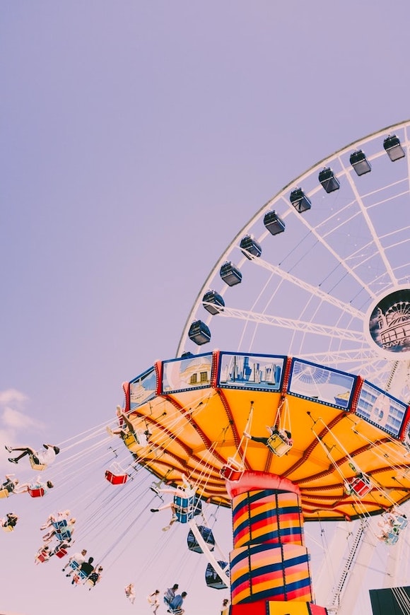 Navy Pier Chicago Wave Swinger ride