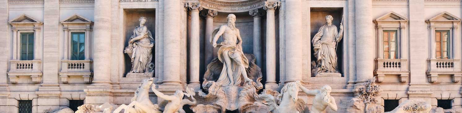 Trevi Fountain Rome Italy