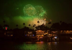 Marina del Rey havai fişekleri