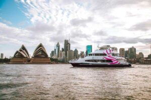 Crociera nel porto di Sydney in Australia