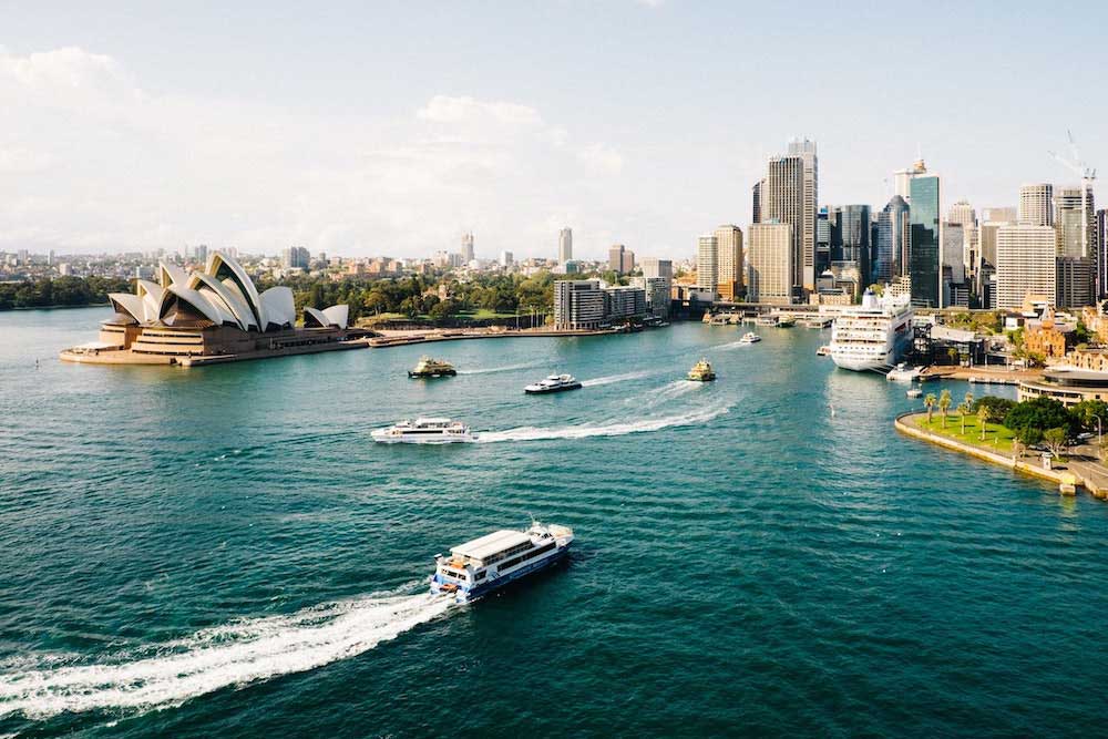 Сиднейский порт Австралии