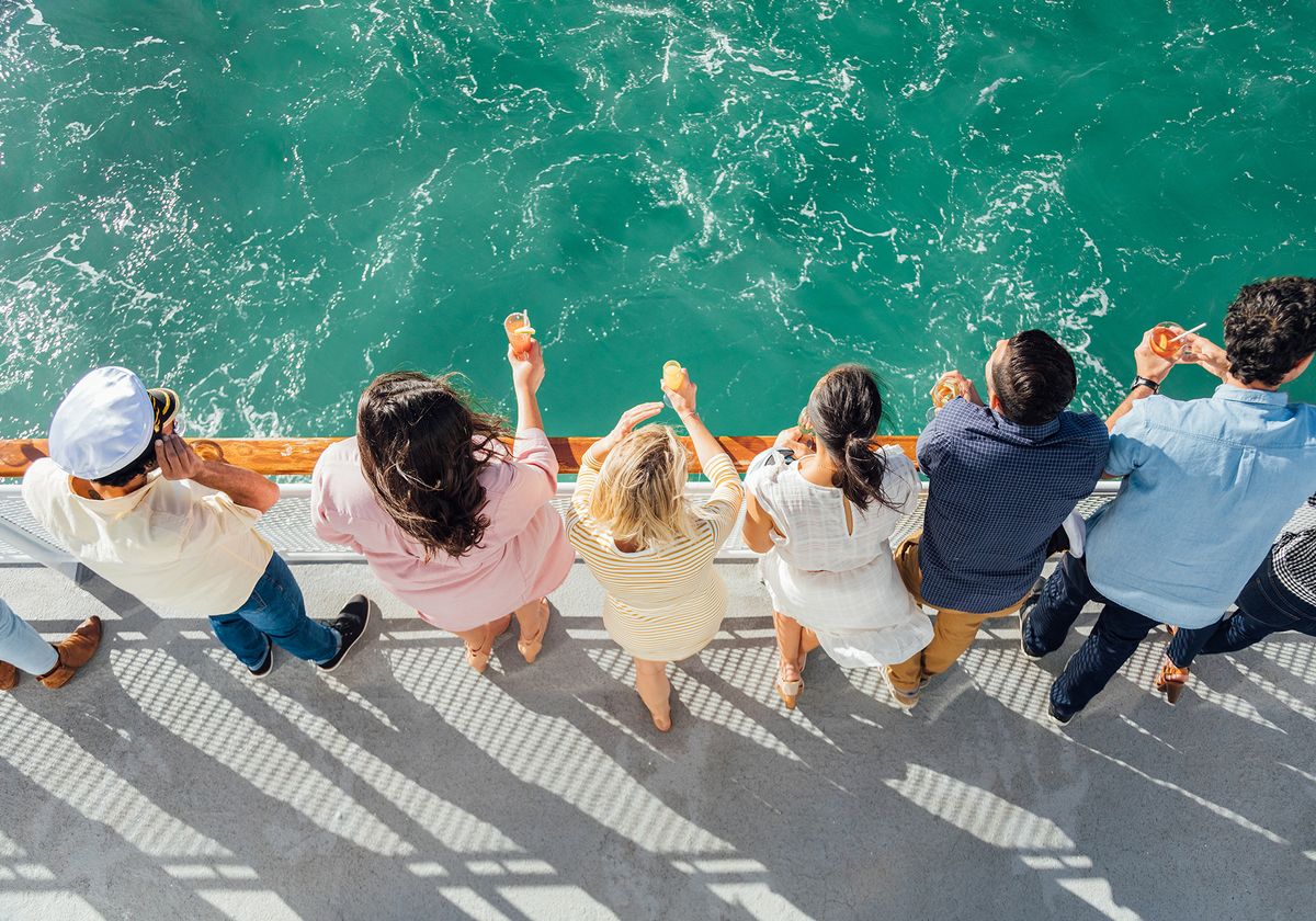 Brunch sur un bateau à San Diego