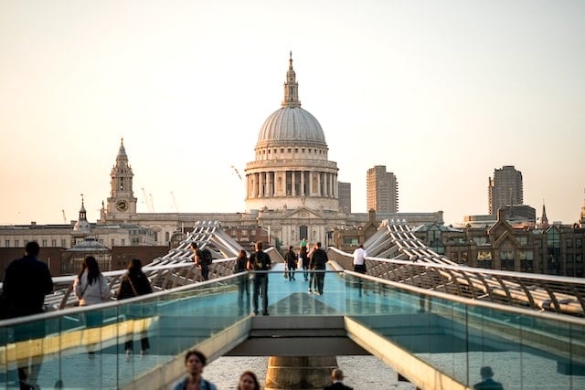 Millennium Bridge London, Vereinigtes Königreich