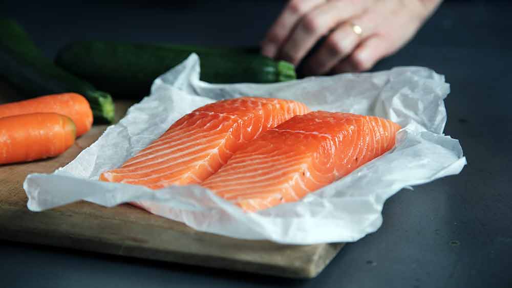 saumon provenant de sources durables