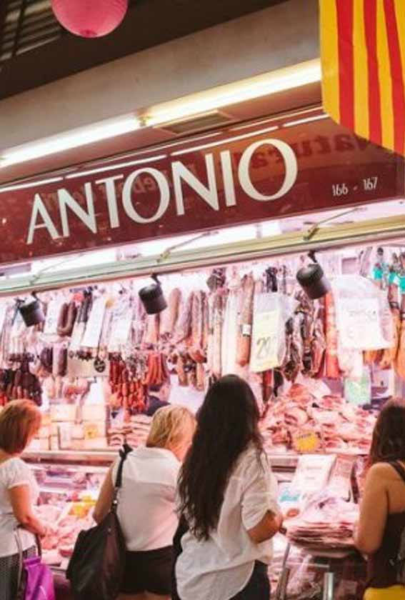 الأذواق والتقاليد من برشلونة جولة الطعام