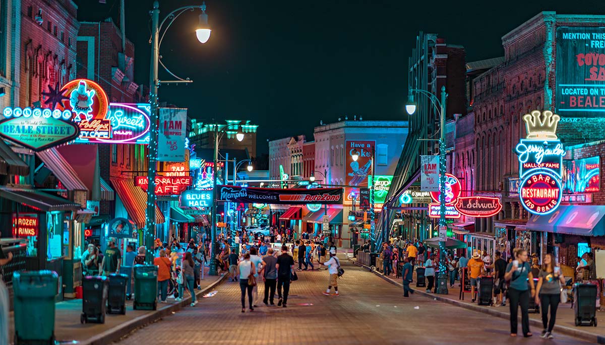 calle beale en memphis