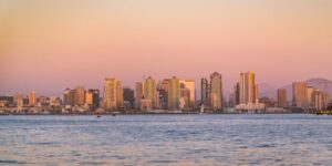 San Diego California city skyline