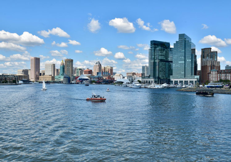 cruise in baltimore harbor