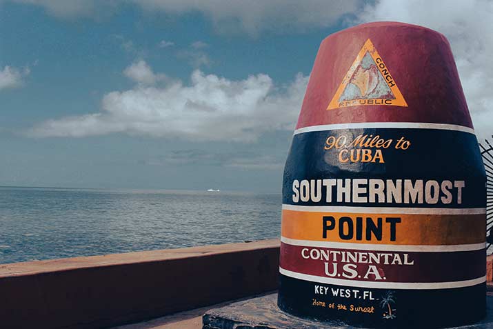 southernmost point in continental usa