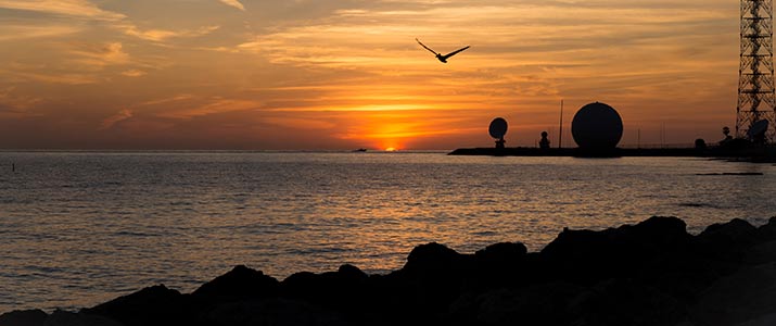 pôr-do-sol em Key West