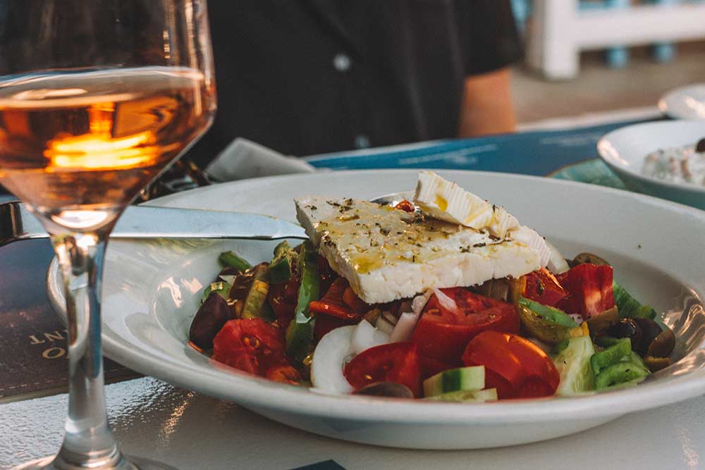 cibo greco ad atene