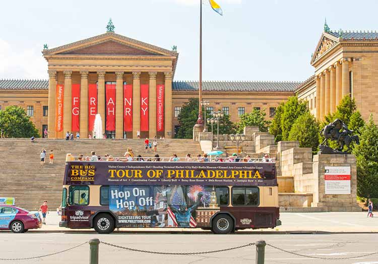 philadelphia große bus-tour