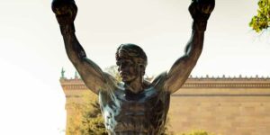 statue de rocky balboa