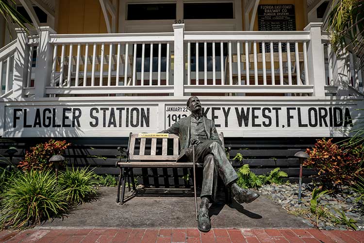 Ga Flagler ở Key West