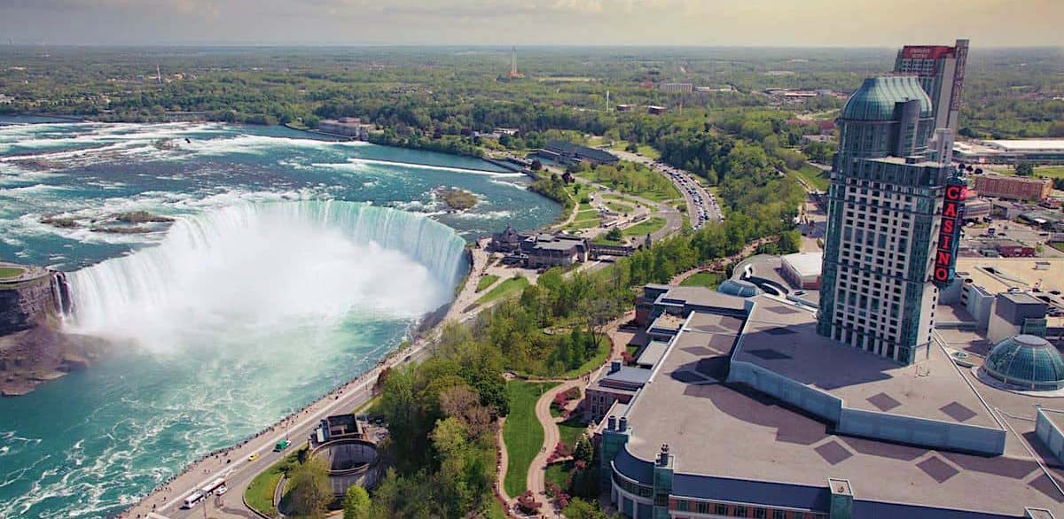 Niagara Falls Luchtfoto
