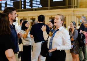 Visite officielle du Grand Central Terminal