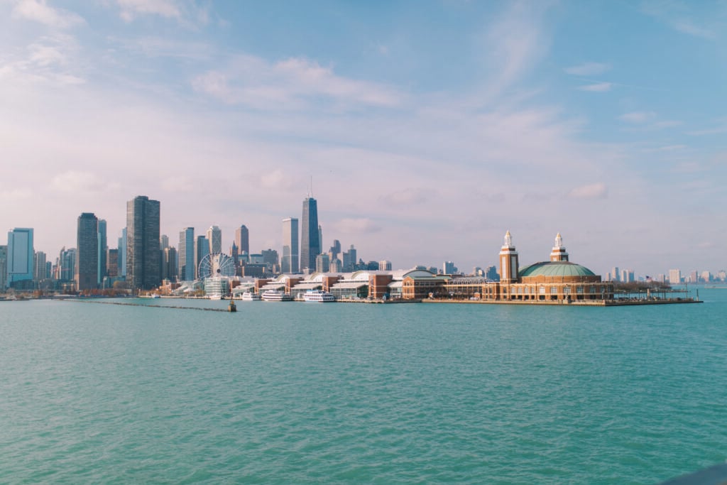 Chicagos skyline