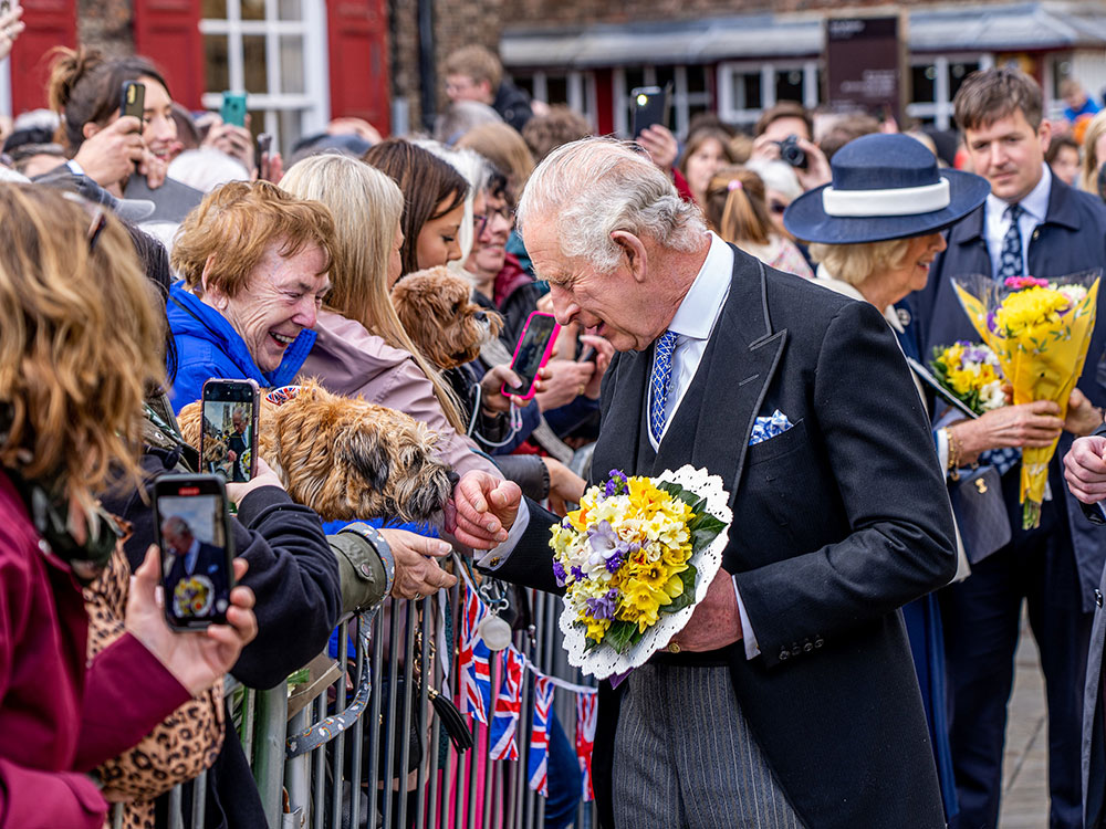 king charles visit to york