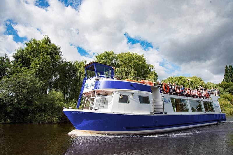 bateau de croisière à York