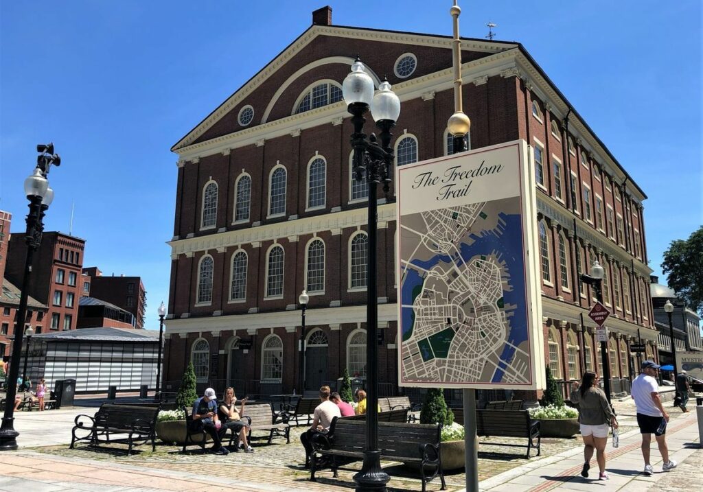 freedom trail in boston