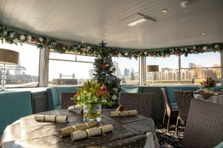 A Merry and Memorable Christmas Work Party on a River Boat on the