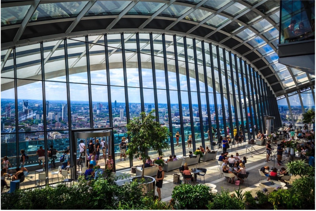 sky garden in lodon