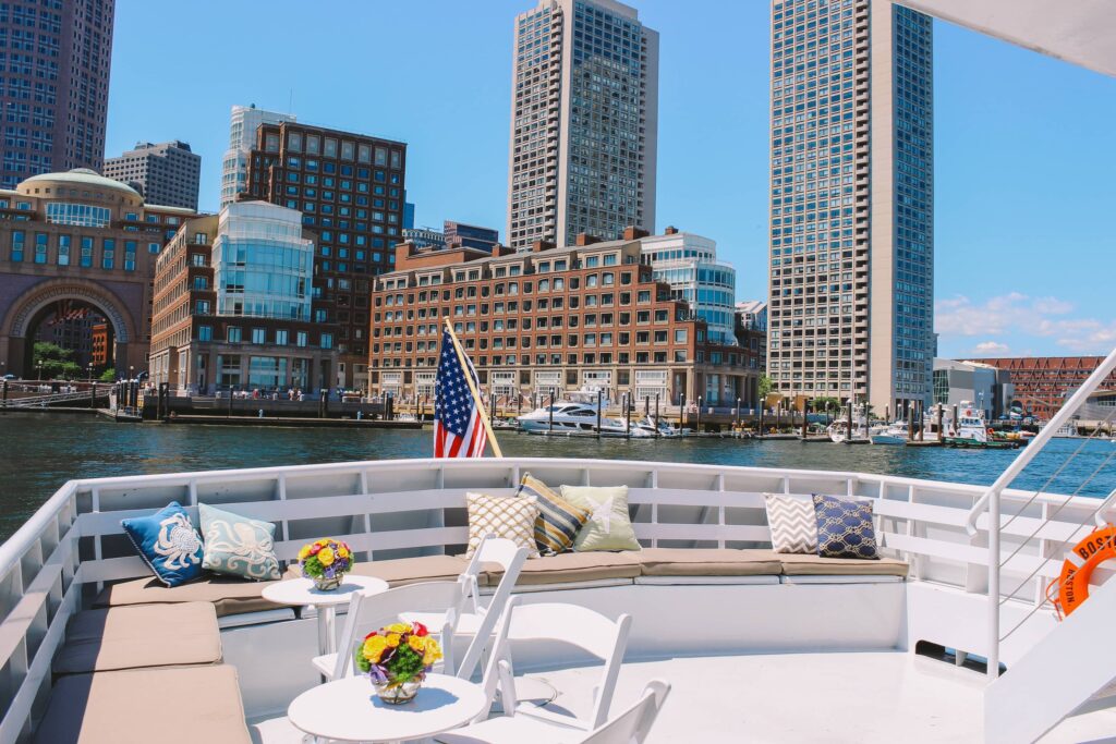 location de bateaux dans le port de boston