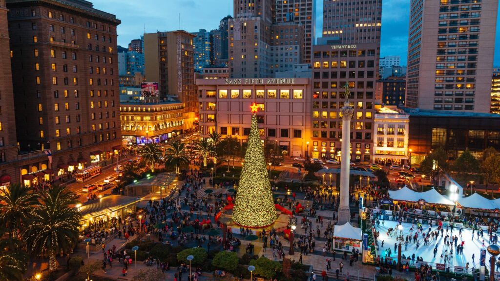 holiday time in san francisco