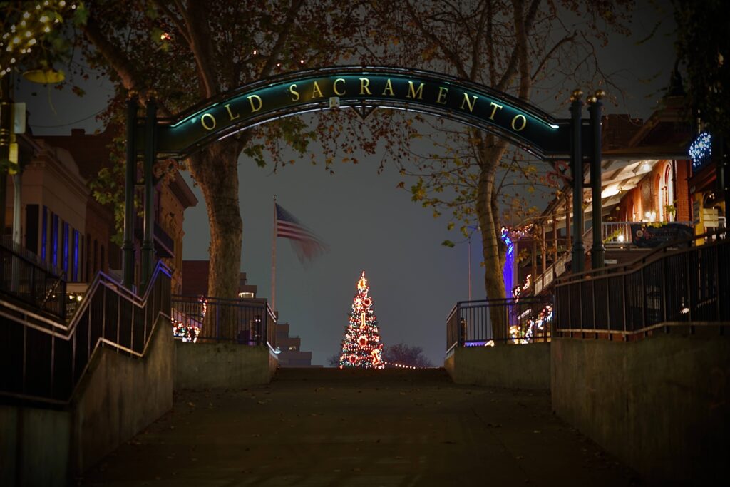 holiday season in Sacramento