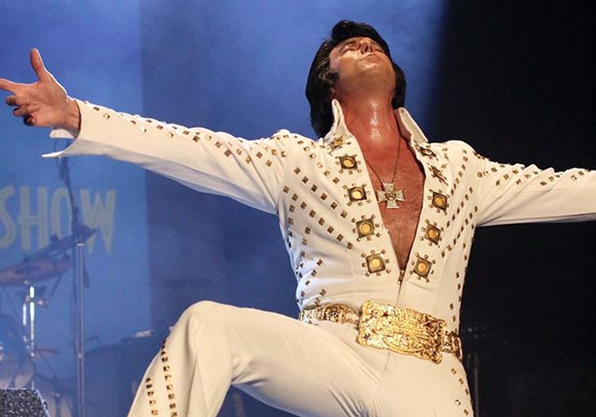 elvis on poole city cruises boat