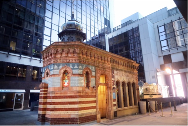 the victorian bathhouse in bishopsgate, london
