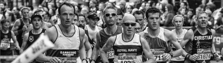 london marathon runners
