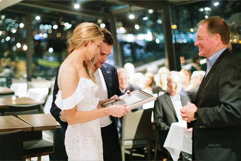 newport yacht wedding